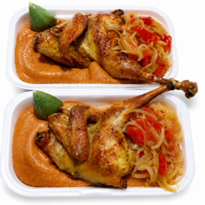 Amiwo au viande de poulet
